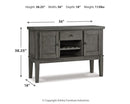 Hallanden Dining Server - Furniture Queen (GA)*