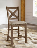 Moriville Counter Height Dining Set - Furniture Queen (GA)*