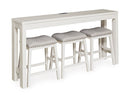 Robbinsdale Counter Height Dining Table and 3 Barstools Set