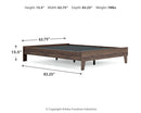 Calverson Bed - Furniture Queen (GA)*