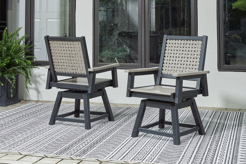 Mount Valley Swivel Chair (Set of 2)
