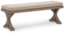 Laguna Heights Bench with Cushion - Furniture Queen (GA)*