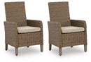 Laguna Heights Arm Chair with Cushion (Set of 2) - Furniture Queen (GA)*