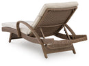 Laguna Heights Chaise Lounge with Cushion - Furniture Queen (GA)*