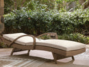 Laguna Heights Chaise Lounge with Cushion - Furniture Queen (GA)*