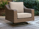 Laguna Heights Swivel Lounge with Cushion - Furniture Queen (GA)*
