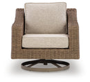 Laguna Heights Swivel Lounge with Cushion - Furniture Queen (GA)*