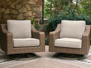 Laguna Heights Swivel Lounge with Cushion - Furniture Queen (GA)*