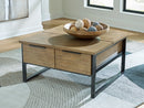 Montia Lift-Top Coffee Table - Furniture Queen (GA)*