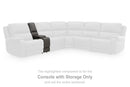 5Z - Pittson Power Reclining Sectional Loveseat with Console - Furniture Queen (GA)*