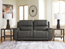 5Z - Pittson Power Reclining Sectional Loveseat - Furniture Queen (GA)*