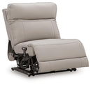Gravier Power Reclining Sectional with Storage Console - Furniture Queen (GA)*