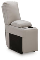 Gravier Power Reclining Sectional with Storage Console - Furniture Queen (GA)*