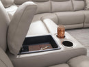 Gravier Power Reclining Sectional with Storage Console - Furniture Queen (GA)*