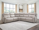 Gravier Power Reclining Sectional - Furniture Queen (GA)*