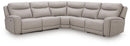 Gravier Power Reclining Sectional - Furniture Queen (GA)*