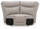 Gravier Power Reclining Sectional with Storage Console - Furniture Queen (GA)*
