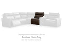 ModZ Power Reclining Sectional with Audio Console - Furniture Queen (GA)*