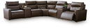 ModZ Power Reclining Sectional with Audio Consoles - Furniture Queen (GA)*