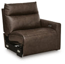 ModZ Power Reclining Sectional Loveseat with Audio Console - Furniture Queen (GA)*