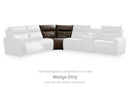 ModZ Power Reclining Sectional with Audio Consoles - Furniture Queen (GA)*