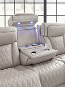 Boyington Power Reclining Sofa - Furniture Queen (GA)*