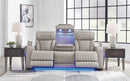 Boyington Power Reclining Sofa - Furniture Queen (GA)*