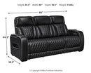 Boyington Power Reclining Sofa - Furniture Queen (GA)*