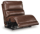 DeepWakes Reclining Sectional with Storage Console - Furniture Queen (GA)*