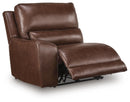 DeepWakes Reclining Sectional with Storage Console - Furniture Queen (GA)*