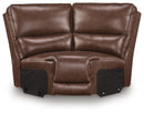 DeepWakes Reclining Sectional with Storage Console - Furniture Queen (GA)*