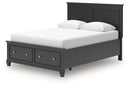 Lanolee Panel Storage Bed - Furniture Queen (GA)*