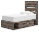 Graystorm Bed with Storage - Furniture Queen (GA)*