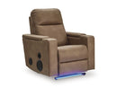 Lorrenton Power Glider Recliner with Audio System - Furniture Queen (GA)*