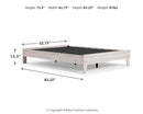 Shawburn Queen Platform Bed - Furniture Queen (GA)*