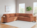 Modmax 5-Piece Next-Gen Nuvella Performance Fabric Modular Sectional
