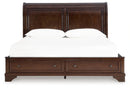Trellington Sleigh Storage Bed - Furniture Queen (GA)*