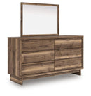 Chirason Dresser and Mirror - Furniture Queen (GA)*