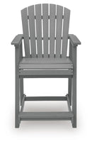 Sanctuary Beach Outdoor Counter Height Bar Stool (Set of 2) - Furniture Queen (GA)*