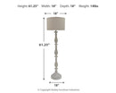 Bernadate Lamp Set - Furniture Queen (GA)*