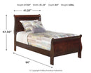 Alisdair Youth Bed - Furniture Queen (GA)*