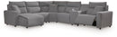 Modmax Power Reclining Sectional with Chaise - Furniture Queen (GA)*