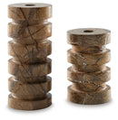 Emsleyfield Candle Holder Set (Set of 2) - Furniture Queen (GA)*