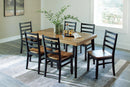 Blondon Dining Table and 6 Chairs (Set of 7)
