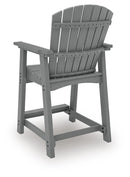 Sanctuary Beach Outdoor Counter Height Bar Stool (Set of 2) - Furniture Queen (GA)*