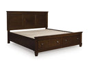 Danabrin Panel Storage Bed - Furniture Queen (GA)*