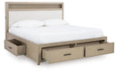 Calmoro Bed - Furniture Queen (GA)*