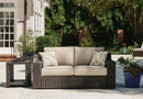 Coastline Bay Outdoor Loveseat with Cushion - Furniture Queen (GA)*