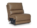 DeepWakes Power Reclining Sectional with Chaise - Furniture Queen (GA)*