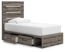 Graystorm Bed with Storage - Furniture Queen (GA)*